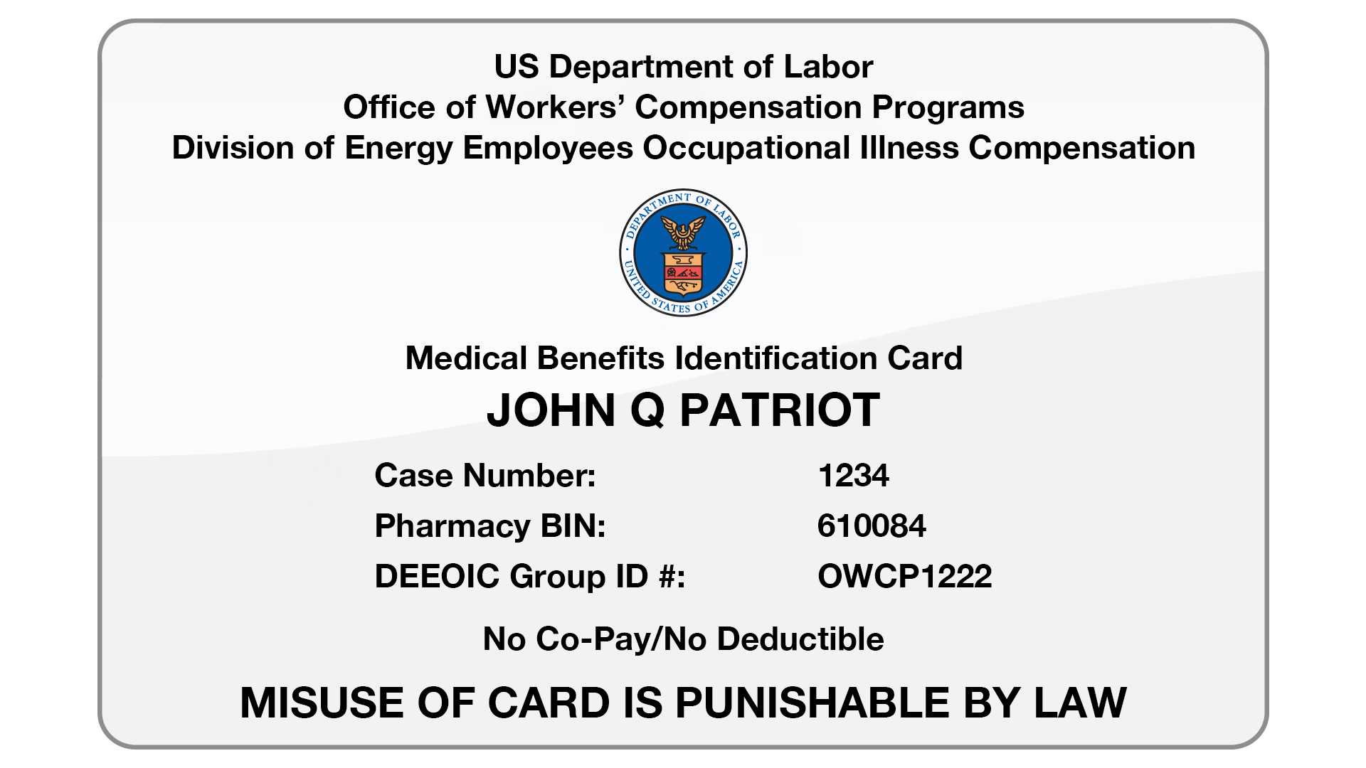 DOL White Card