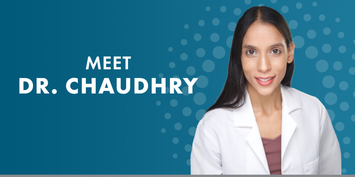 Dr. Zaira Chaudhry Brings Exceptional Experience to PCM Impairments